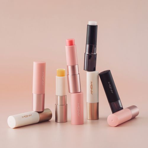 mqny [2pcs] Better Than Kiss Lip Balm / Men's Lip Balm, Tinted Lip Gloss, Moisturizing, 2 Colors, 3.