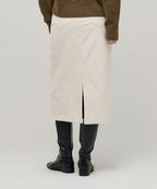 MUSINSA STANDARD WOMAN MUSINSA STANDARD WOMAN Corduroy Midi Skirt [Cream]