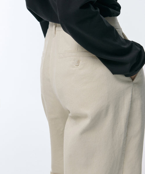 MUSINSA STANDARD WOMAN MUSINSA STANDARD WOMAN Women's Wide Corduroy Pants Cream