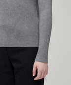 MUSINSA STANDARD WOMAN MUSINSA STANDARD WOMAN Women's Ribbed Slim Turtleneck Knit Medium Gray