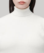MUSINSA STANDARD WOMAN MUSINSA STANDARD WOMAN Women's Ribbed Slim Turtleneck Knit [Size M]