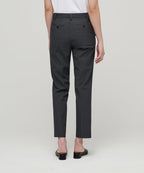 MUSINSA STANDARD WOMAN MUSINSA STANDARD WOMAN Women's Slim Straight Hidden Banding Slacks [Gray]