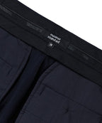 MUSINSA STANDARD WOMAN MUSINSA STANDARD WOMAN Women's Slim Straight Hidden Banding Slacks (Navy)