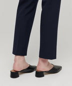 MUSINSA STANDARD WOMAN MUSINSA STANDARD WOMAN Women's Slim Straight Hidden Banding Slacks (Navy)