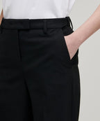 MUSINSA STANDARD WOMAN MUSINSA STANDARD WOMAN Women's Wide Hidden Banding Slacks (Black)