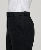 MUSINSA STANDARD WOMAN MUSINSA STANDARD WOMAN Women's Wide Hidden Banding Slacks (Black)
