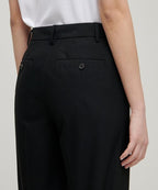 MUSINSA STANDARD WOMAN MUSINSA STANDARD WOMAN Women's Wide Hidden Banding Slacks (Black)
