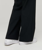 MUSINSA STANDARD WOMAN MUSINSA STANDARD WOMAN Women's Wide Hidden Banding Slacks (Black)