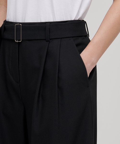 MUSINSA STANDARD WOMAN MUSINSA STANDARD WOMAN Women's Slacks Black