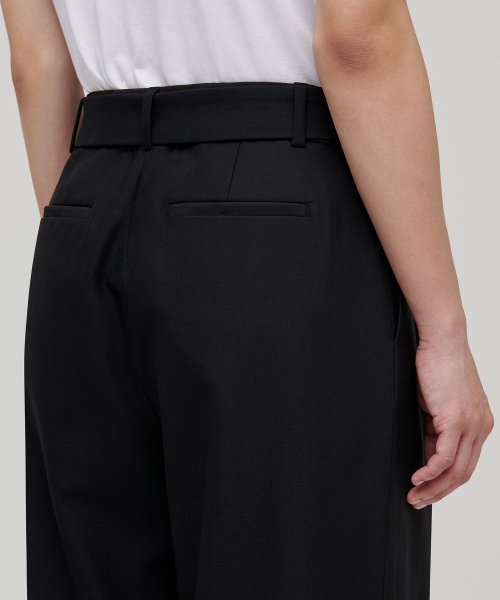 MUSINSA STANDARD WOMAN MUSINSA STANDARD WOMAN Women's Slacks Black