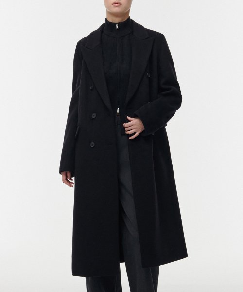 MUSINSA STANDARD WOMAN MUSINSA STANDARD WOMAN Women's Coat Black