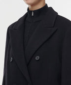 MUSINSA STANDARD WOMAN MUSINSA STANDARD WOMAN Women's Coat Black