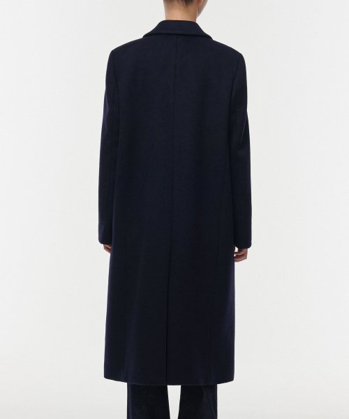 MUSINSA STANDARD WOMAN MUSINSA STANDARD WOMAN Coat Navy