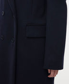 MUSINSA STANDARD WOMAN MUSINSA STANDARD WOMAN Coat Navy
