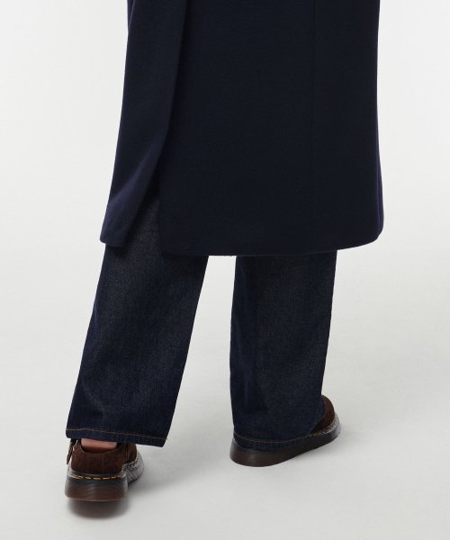 MUSINSA STANDARD WOMAN MUSINSA STANDARD WOMAN Coat Navy