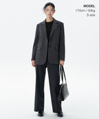 MUSINSA STANDARD WOMAN MUSINSA STANDARD WOMAN Women's Oversized Blazer Gray