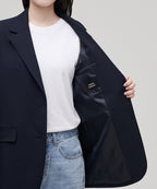 MUSINSA STANDARD WOMAN MUSINSA STANDARD WOMAN Women's Oversized Blazer [Navy]