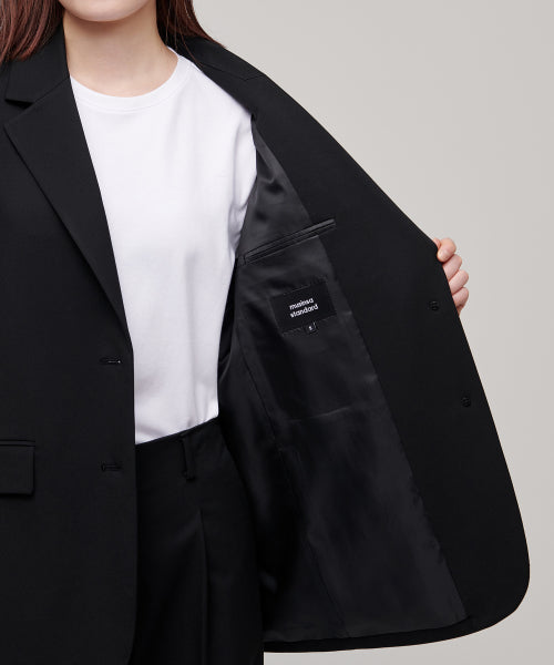 MUSINSA STANDARD WOMAN MUSINSA STANDARD WOMAN Women's Oversized Blazer [Black]