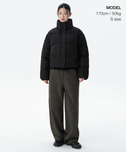 MUSINSA STANDARD WOMAN MUSINSA STANDARD WOMAN Padded Jacket Black