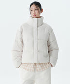 MUSINSA STANDARD WOMAN MUSINSA STANDARD WOMAN Padded Jacket Ivory