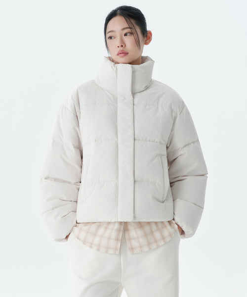 MUSINSA STANDARD WOMAN MUSINSA STANDARD WOMAN Padded Jacket Ivory