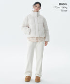 MUSINSA STANDARD WOMAN MUSINSA STANDARD WOMAN Padded Jacket Ivory