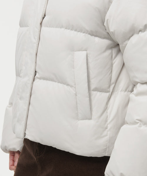 MUSINSA STANDARD WOMAN MUSINSA STANDARD WOMAN Padded Jacket Ivory