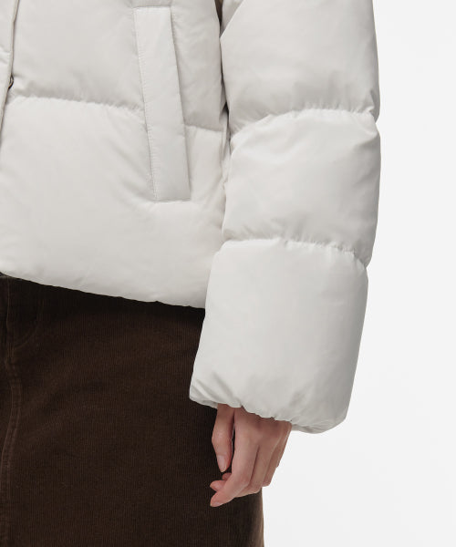 MUSINSA STANDARD WOMAN MUSINSA STANDARD WOMAN Padded Jacket Ivory