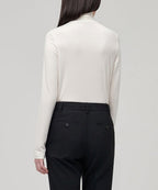 MUSINSA STANDARD WOMAN MUSINSA STANDARD WOMAN T-Shirt Slim Turtleneck [Cream]