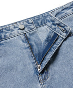 MUSINSA STANDARD WOMAN MUSINSA STANDARD WOMAN Denim Midi Skirt Light Indigo