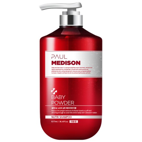 PAULMEDISON Nutri Shampoo Baby Powder Scent 1077ml