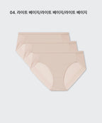 MUSINSA STANDARD WOMAN MUSINSA STANDARD WOMAN Women's Hemline Panties 3 Pack