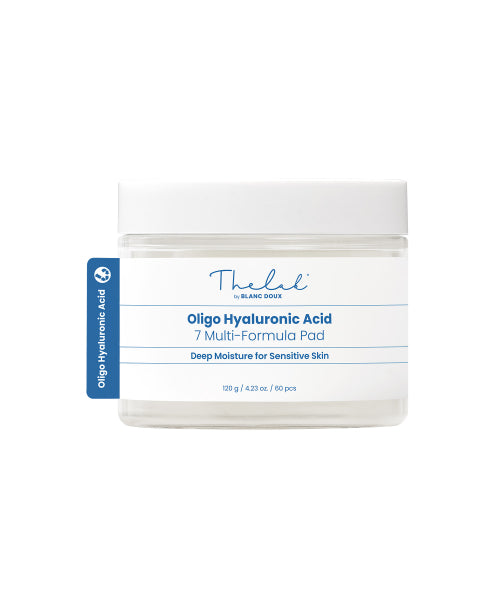 THE LAB by blanc doux 60 low-molecular-weight hyaluronic acid 7 multi-formula pads + 10 additional pads provided