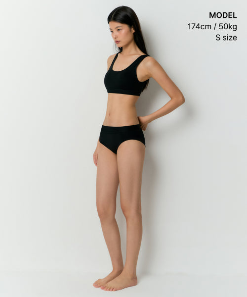 MUSINSA STANDARD WOMAN MUSINSA STANDARD WOMAN Women's Cotton Bra Top Black