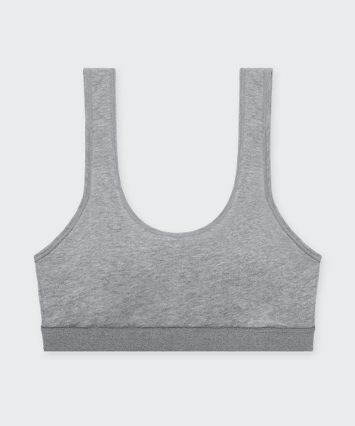 MUSINSA STANDARD WOMAN MUSINSA STANDARD WOMAN Women's Cotton Bra Top Medium Gray