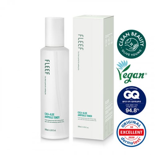 FLEEF Cica-Aloe Ampoule Toner