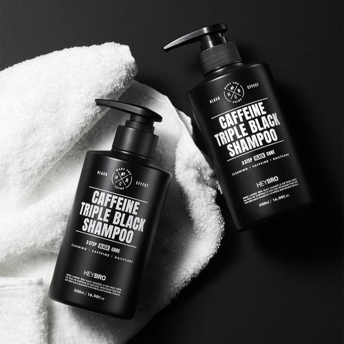 HEYBRO Caffeine Triple Black Hair Loss Relief Volume Shampoo 500ml