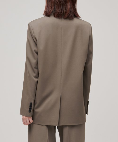 MUSINSA STANDARD WOMAN MUSINSA STANDARD WOMAN Women's Oversized Blazer Dusty Beige