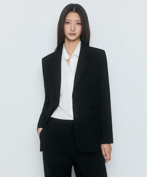 MUSINSA STANDARD WOMAN MUSINSA STANDARD WOMAN Women's Basic Blazer Black