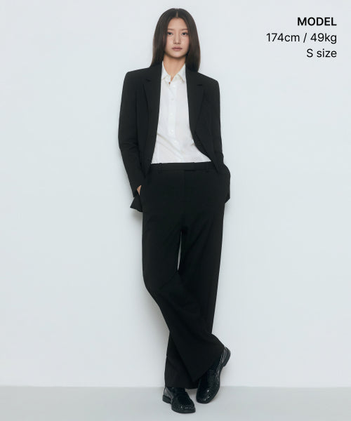 MUSINSA STANDARD WOMAN MUSINSA STANDARD WOMAN Women's Basic Blazer Black