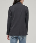 MUSINSA STANDARD WOMAN MUSINSA STANDARD WOMAN Women's Basic Blazer Charcoal Gray
