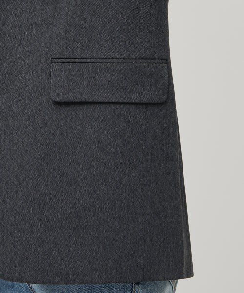 MUSINSA STANDARD WOMAN MUSINSA STANDARD WOMAN Women's Basic Blazer Charcoal Gray