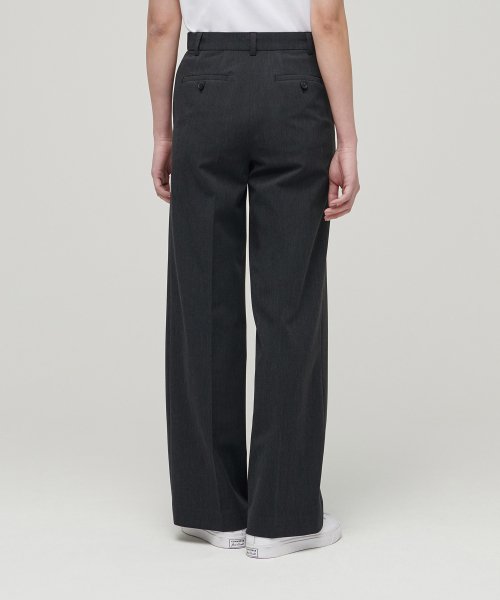 MUSINSA STANDARD WOMAN MUSINSA STANDARD WOMAN Slacks Charcoal Gray