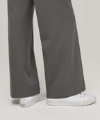 MUSINSA STANDARD WOMAN MUSINSA STANDARD WOMAN Slacks Women's Wide Hidden Banding [Warm Gray]