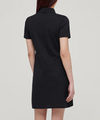 MUSINSA STANDARD WOMAN MUSINSA STANDARD WOMAN Women’s Pique Polo One-Piece Black