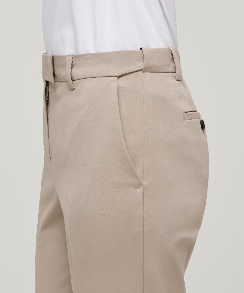 MUSINSA STANDARD WOMAN MUSINSA STANDARD WOMAN Slacks Slim Straight Beige