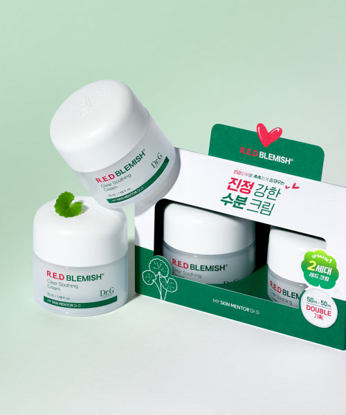 DR.G Red Blemish Clear Soothing Cream 50mLx2 Gift Set