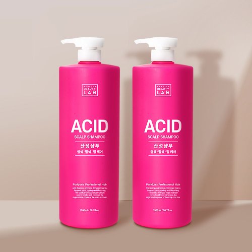 PARKJUN BEAUTYLAB Weak acid acid large capacity shampoo 1500ml x 2