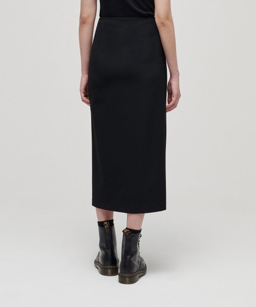 MUSINSA STANDARD WOMAN MUSINSA STANDARD WOMAN High Waist Slit Long Skirt (Size M)