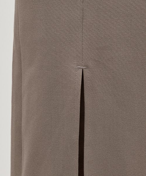 MUSINSA STANDARD WOMAN MUSINSA STANDARD WOMAN Women's High Waist Slit Long Skirt Dusty Beige